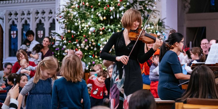 Bach to Baby Christmas Family Concert - Violin