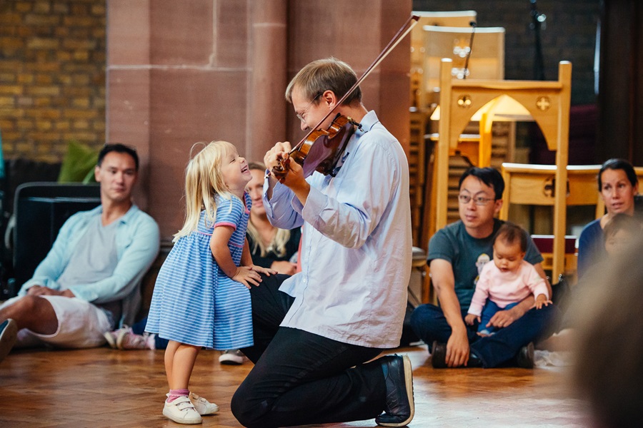 Bach to Baby violin concert