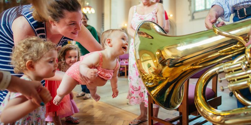 Bach to Baby programme image - Bank Holiday Special <br>A Tuba Holiday